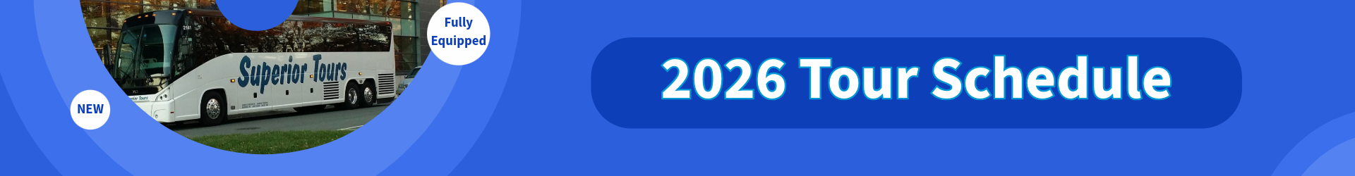 2026 Tour Schedule banner