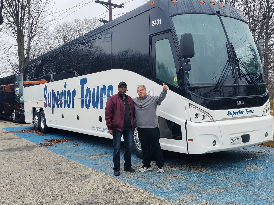 New motorcoach delivered