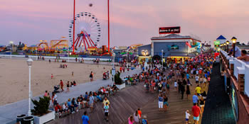 Ocean city boardwalk fun