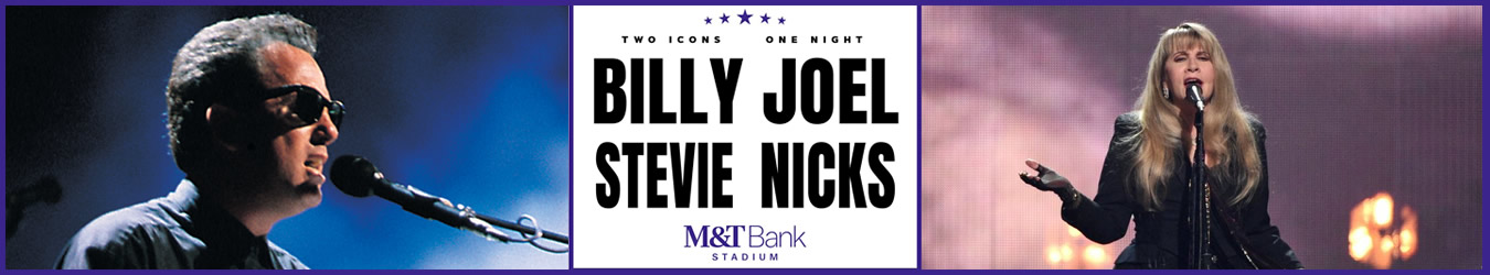 Billy Joel - Stevie Nicks - Transportation ONLY