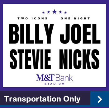 Billy Joel & Stevie Nicks TRANSPORTATION ONLY