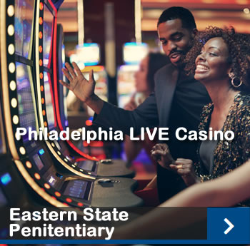 The Eastern State Penitentiary HAUNTED HOUSE Tour and Philadelphia Live! Casino Philadelphia, PA