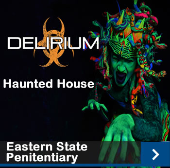 The Eastern State Penitentiary HAUNTED HOUSE Tour and Philadelphia Live! Casino