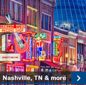 Nashville, Tennessee & more tour
