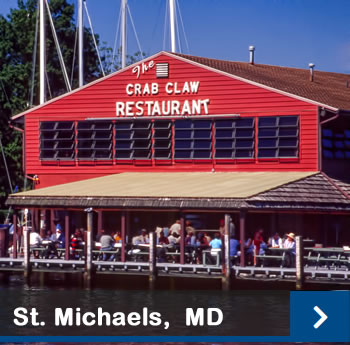 St. Michaels, Maryland - Crab Claw Restaurant